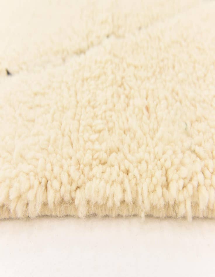 Detail image of  6' 5 x 10' 1  Hand Knotted Moroccan Wool Rug