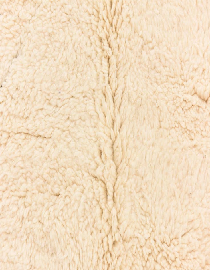 Detail image of  5' 3 x 8'  Hand Knotted Moroccan Wool Rug