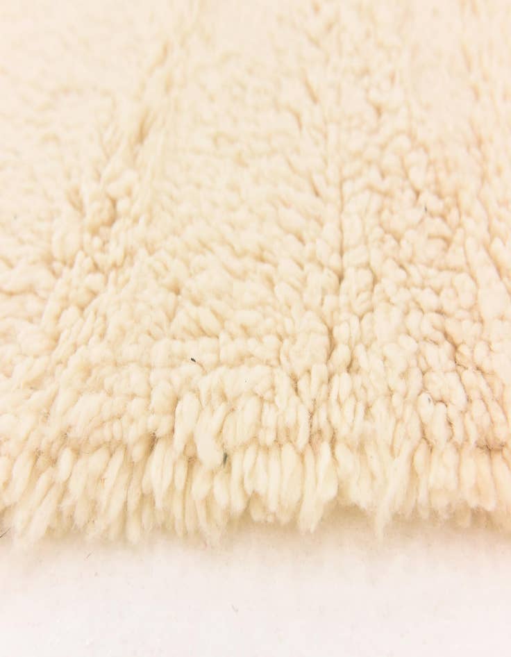 Detail image of  5' 3 x 8'  Hand Knotted Moroccan Wool Rug