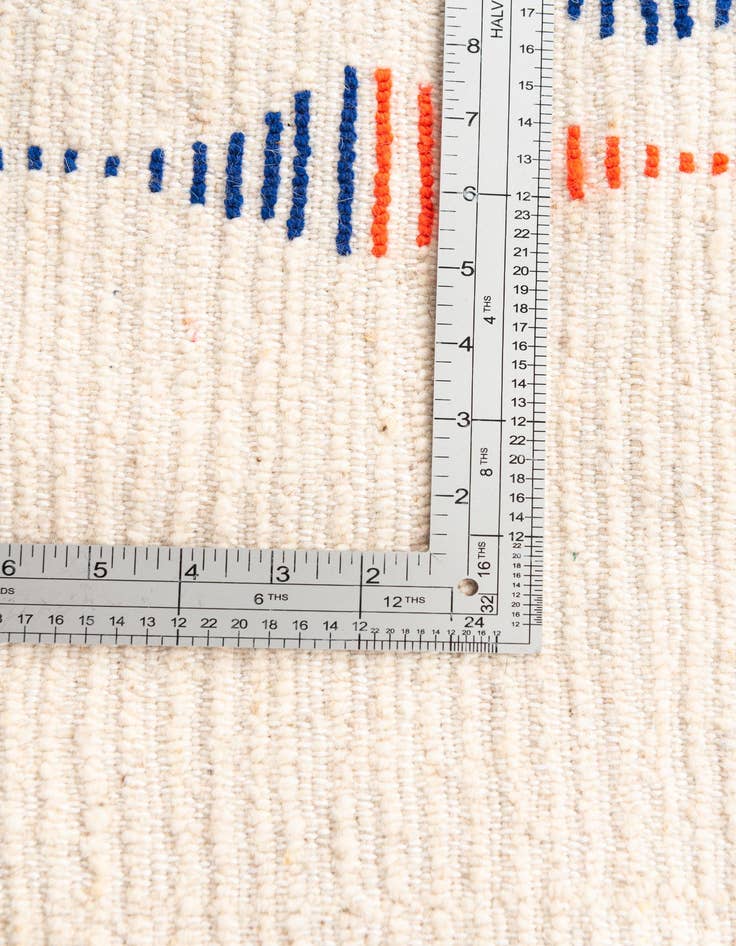 Detail image of  7' x 10' 4  Hand Knotted Moroccan Wool Rug