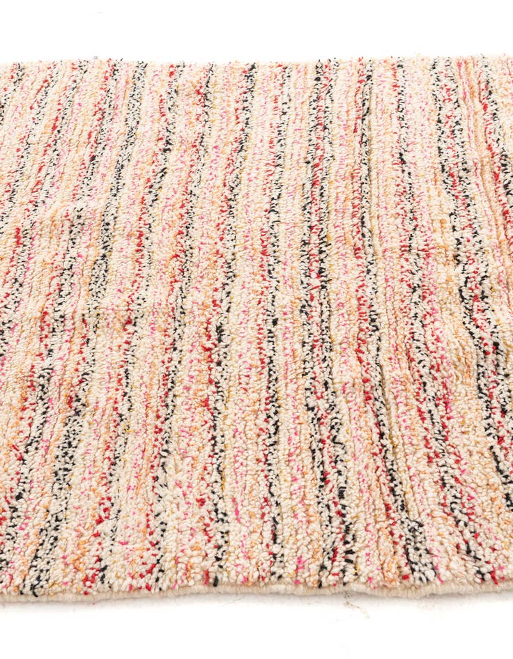 Detail image of  5' 1 x 6' 9  Hand Knotted Moroccan Wool Rug