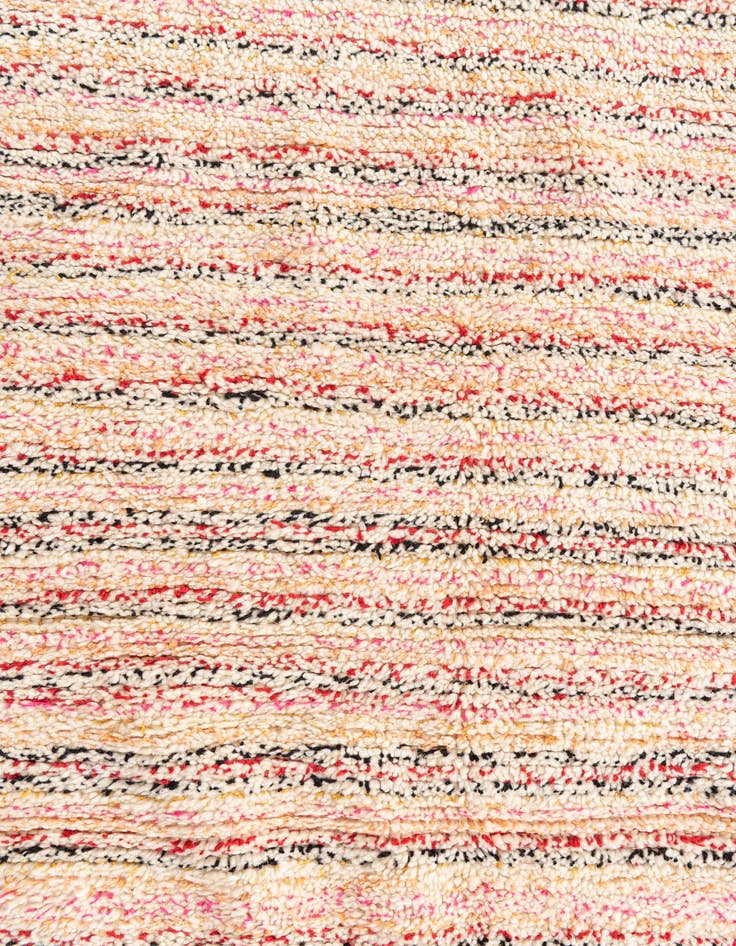 Detail image of  5' 1 x 6' 9  Hand Knotted Moroccan Wool Rug