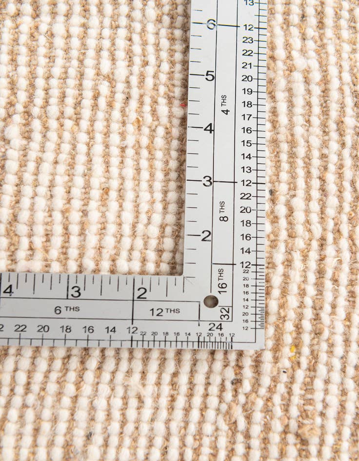 Detail image of  5' 6 x 8'  Hand Knotted Moroccan Wool Rug