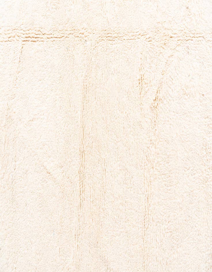 Detail image of  6' 6 x 10'  Hand Knotted Moroccan Wool Rug