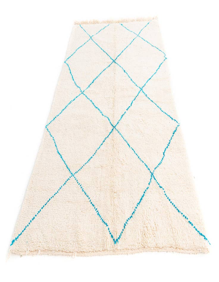 Detail image of  5' x 8' 2  Hand Knotted Moroccan Wool Rug