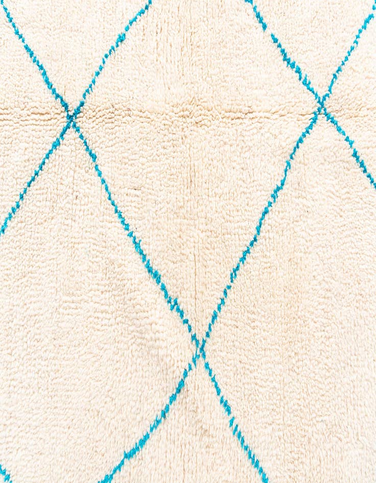 Detail image of  5' x 8' 2  Hand Knotted Moroccan Wool Rug