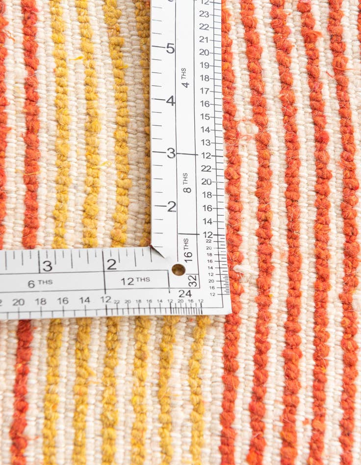 Detail image of  5' 6 x 7' 7  Hand Knotted Moroccan Wool Rug