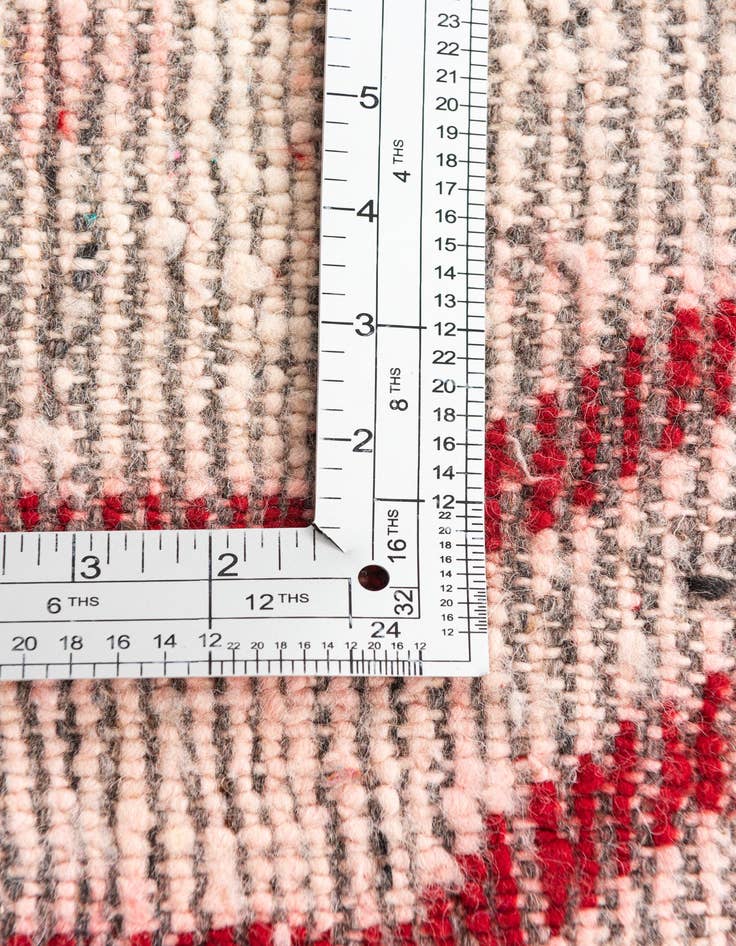 Detail image of  5' x 8'  Hand Knotted Moroccan Wool Rug