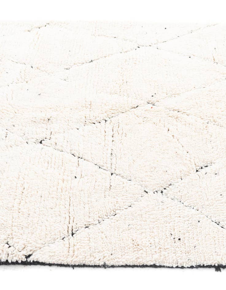 Detail image of  4' 8 x 8' 3  Hand Knotted Moroccan Wool Rug