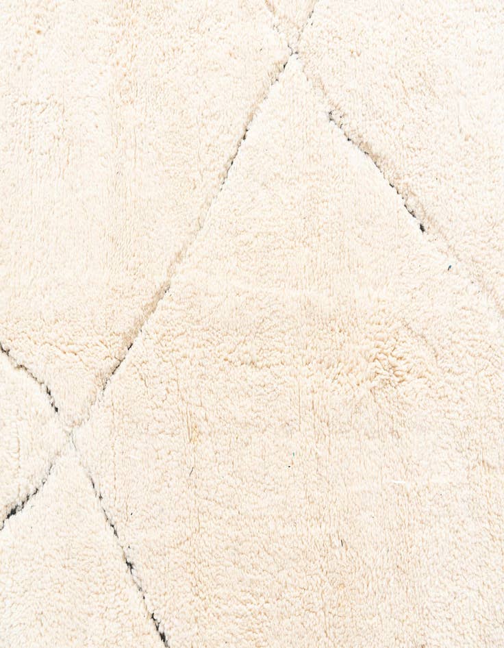 Detail image of  8' 8 x 11'  Hand Knotted Moroccan Wool Rug