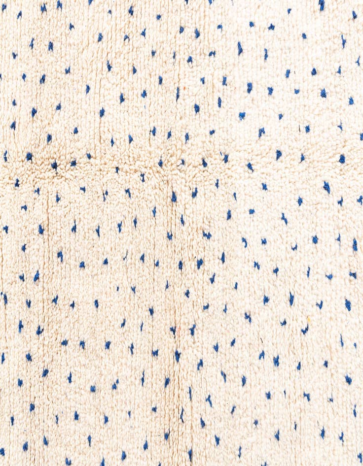 Detail image of  5' 4 x 8' 7  Hand Knotted Moroccan Wool Rug