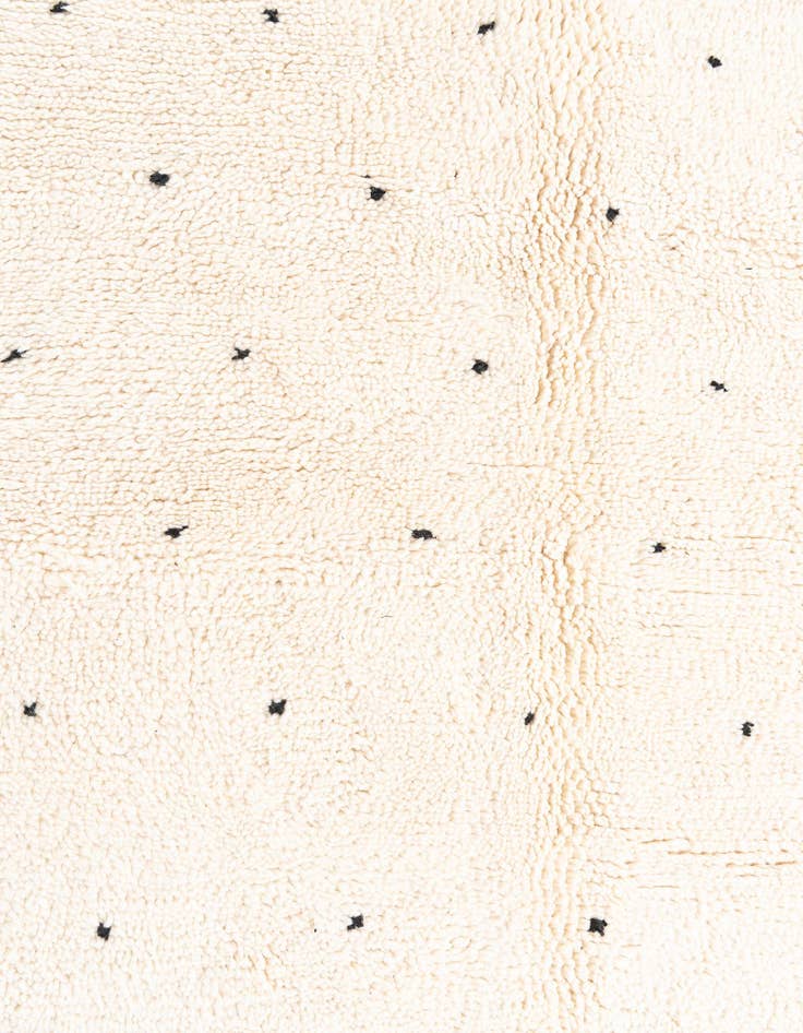 Detail image of  5' 3 x 9'  Hand Knotted Moroccan Wool Rug