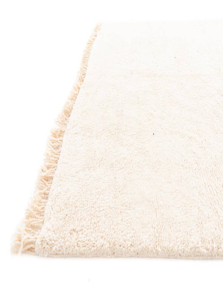 Detail image of  6' 4 x 10' 4  Hand Knotted Moroccan Wool Rug