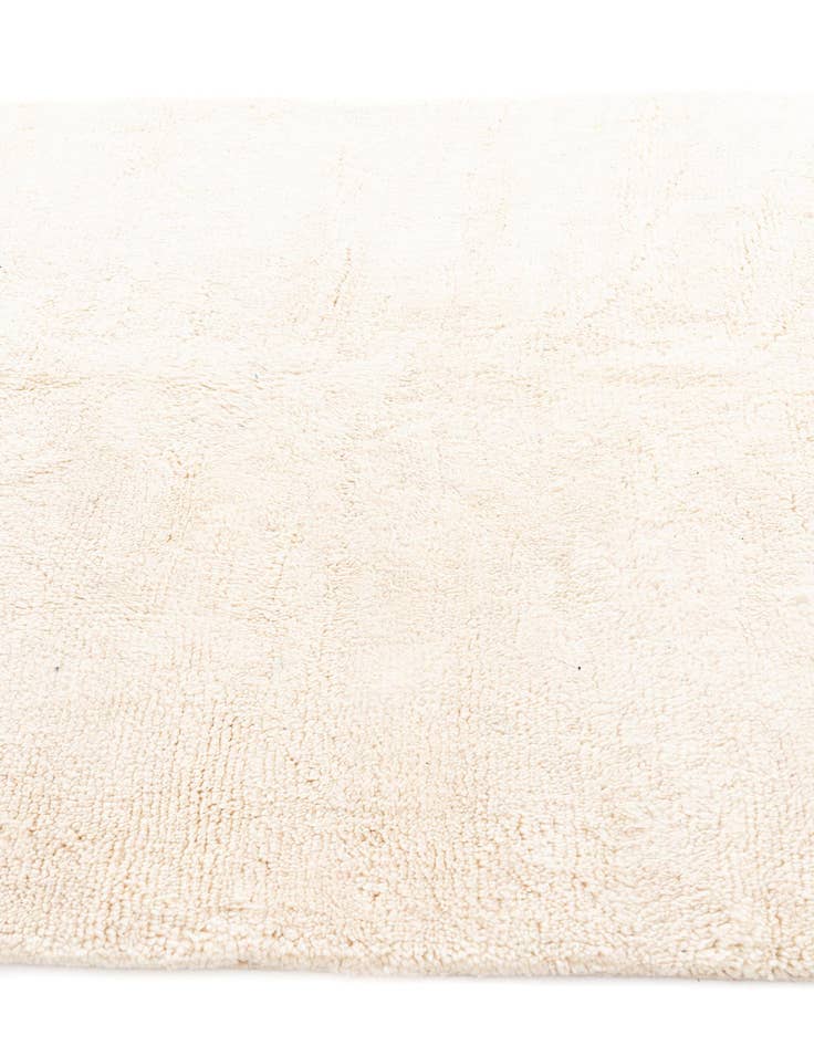 Detail image of  6' 4 x 10' 4  Hand Knotted Moroccan Wool Rug