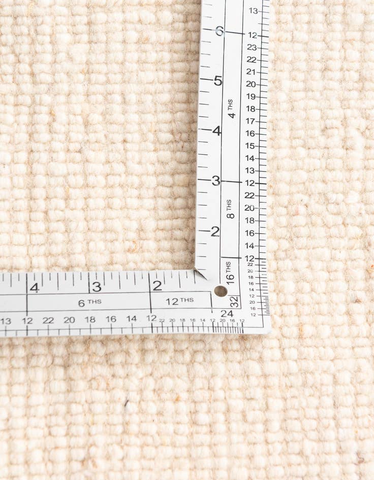 Detail image of  6' 4 x 10' 4  Hand Knotted Moroccan Wool Rug