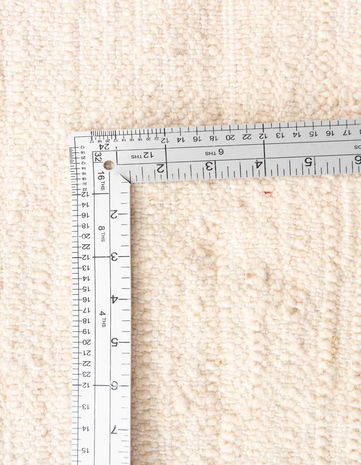 Detail image of  4' 9 x 6' 4  Hand Knotted Moroccan Wool Rug