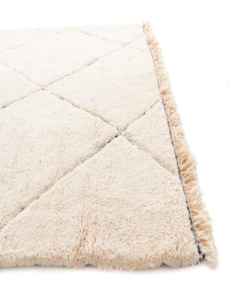 Detail image of  7' 2 x 10'  Hand Knotted Moroccan Wool Rug