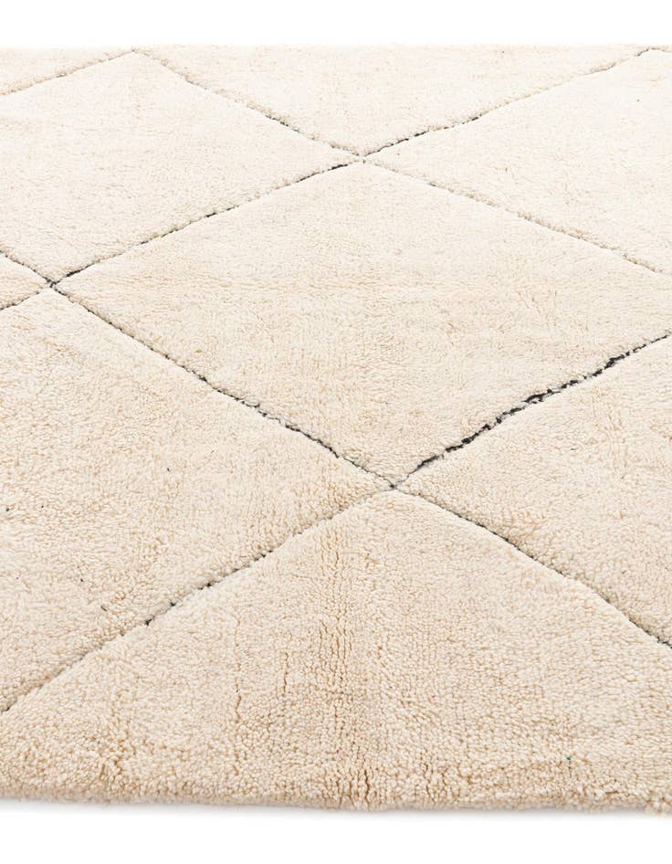 Detail image of  7' 2 x 10'  Hand Knotted Moroccan Wool Rug