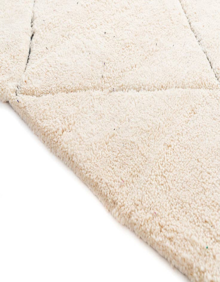 Detail image of  7' 2 x 10'  Hand Knotted Moroccan Wool Rug