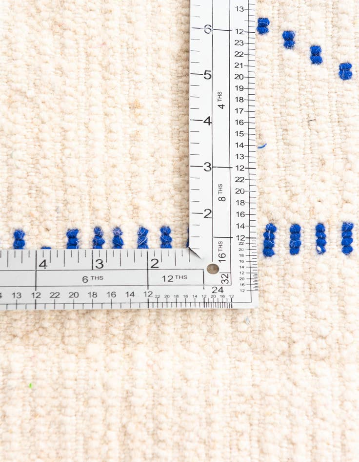 Detail image of  5' 5 x 7' 10  Hand Knotted Moroccan Wool Rug