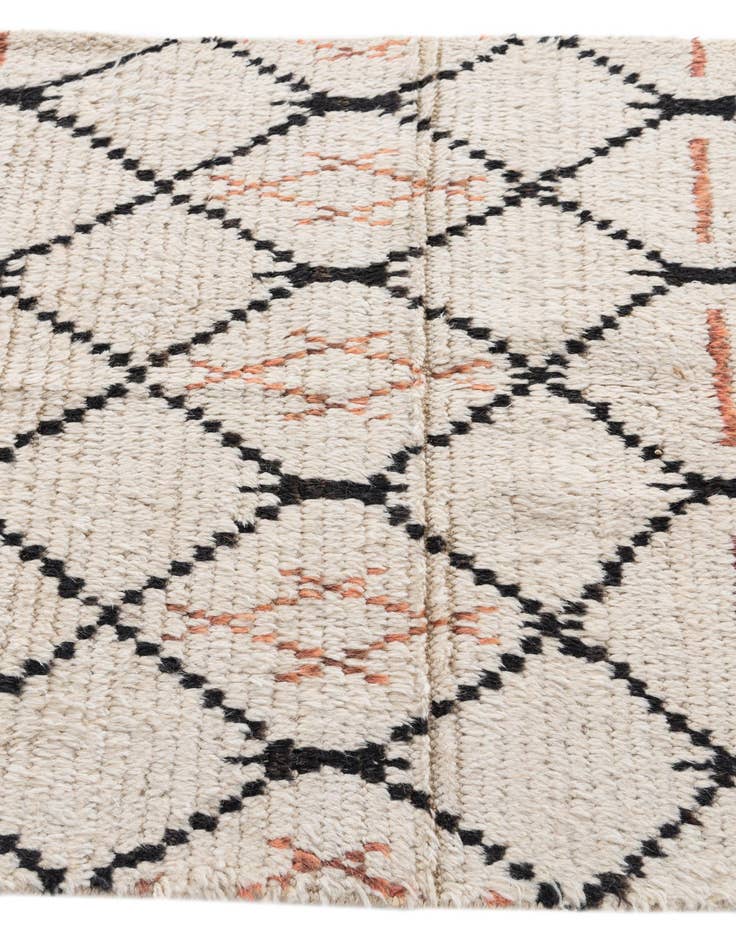 Detail image of  3' x 4' 8  Hand Knotted Moroccan Wool Rug