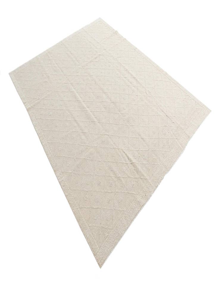 Detail image of  8' 1 x 10' 5  Hand Knotted Moroccan Wool Rug