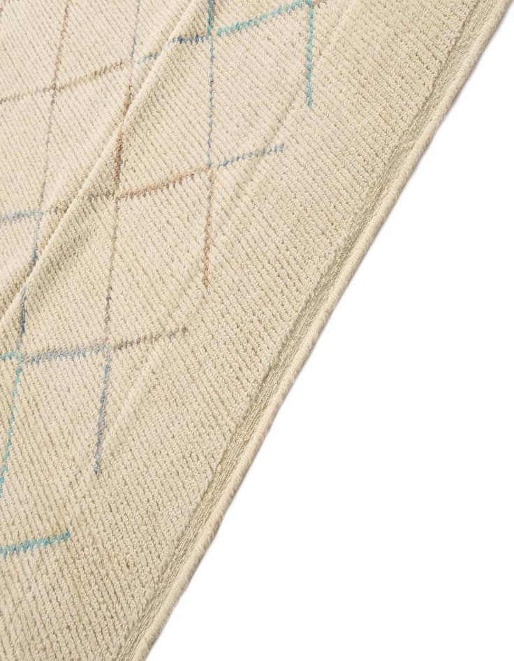 Detail image of  8' 4 x 10' 4  Hand Knotted Moroccan Wool Rug