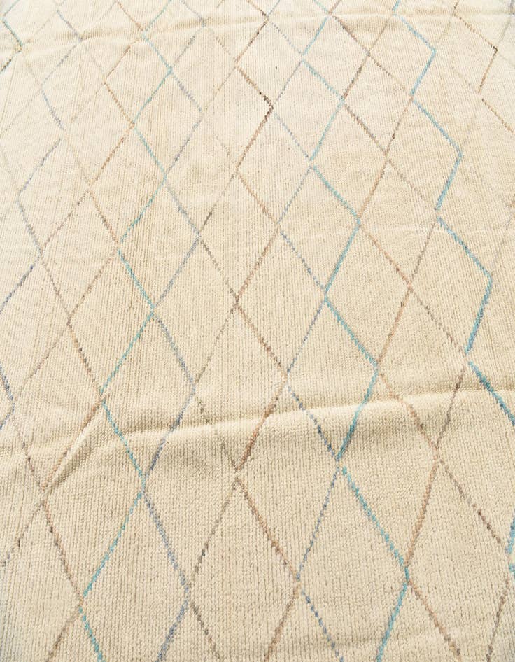 Detail image of  8' 4 x 10' 4  Hand Knotted Moroccan Wool Rug