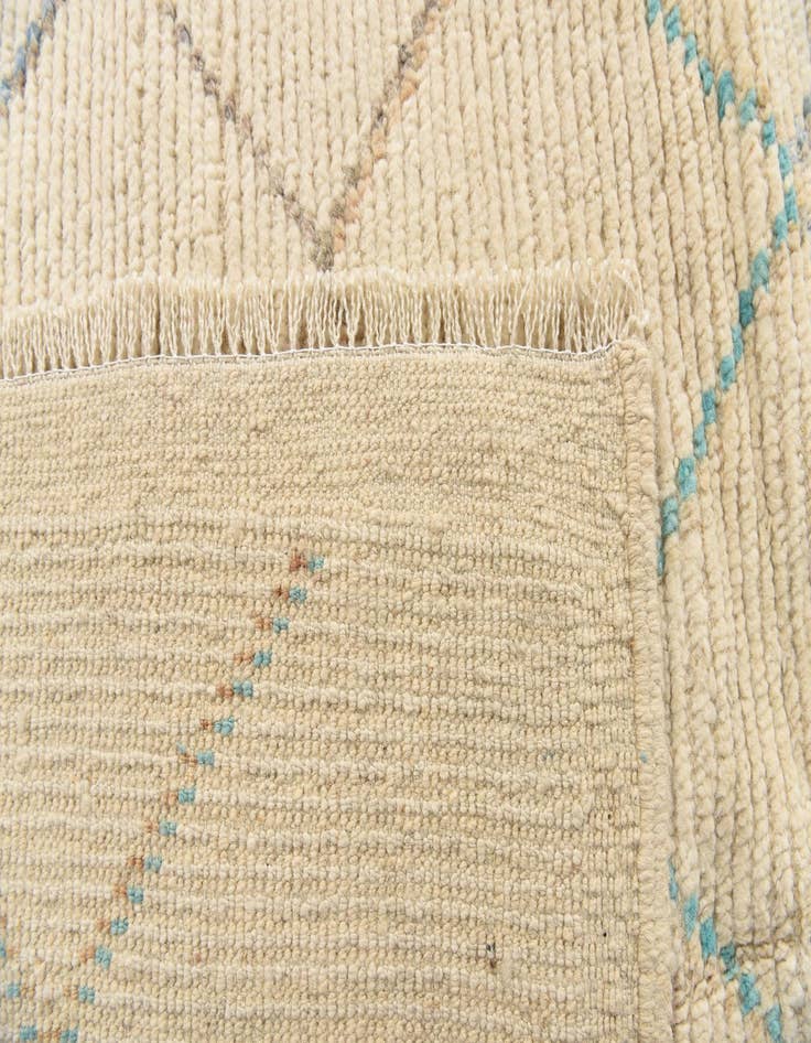 Detail image of  8' 4 x 10' 4  Hand Knotted Moroccan Wool Rug