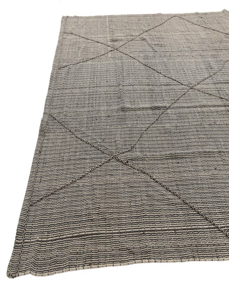 Detail image of  8' 10 x 12' 1  Hand Knotted Moroccan Wool Rug