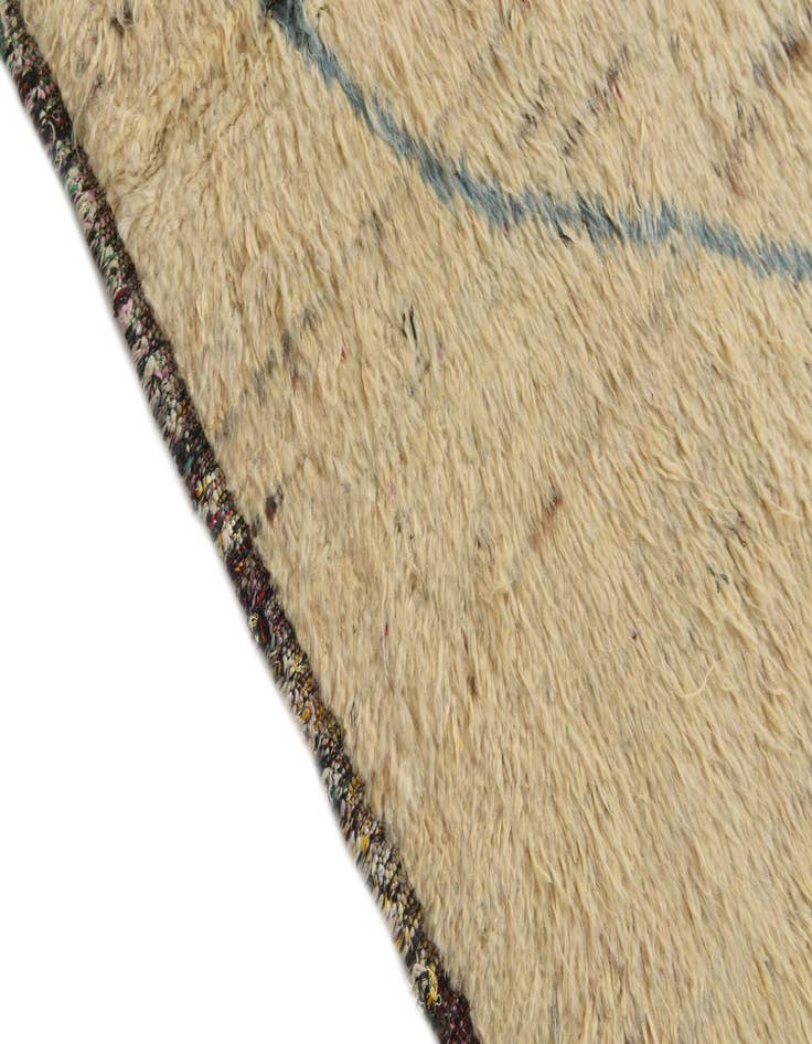 Detail image of  10' x 14' 2  Hand Knotted Moroccan Wool Rug