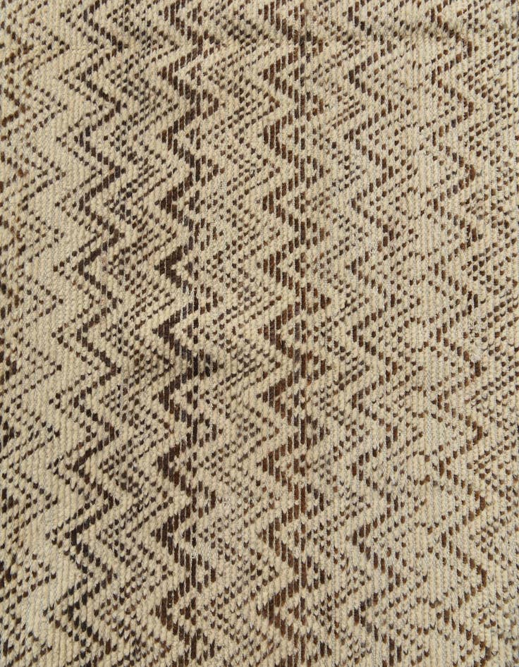 Detail image of  6' 1 x 9' 4  Hand Knotted Moroccan Wool Rug