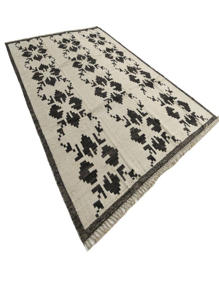 Detail image of  9' 2 x 12' 8  Hand Knotted Moroccan Wool Rug