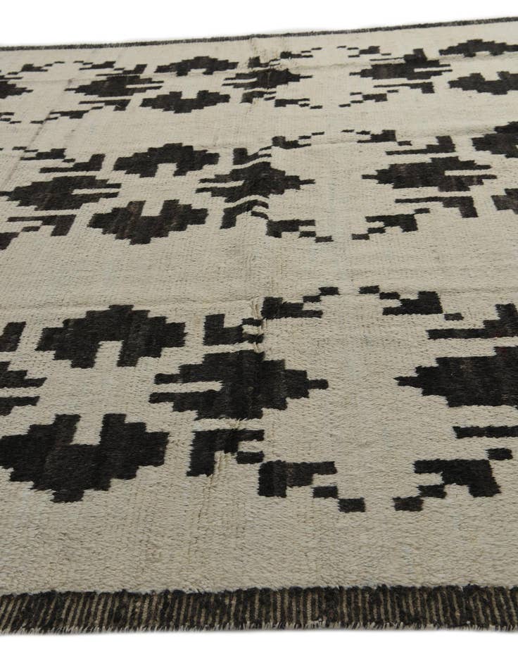 Detail image of  9' 2 x 12' 8  Hand Knotted Moroccan Wool Rug