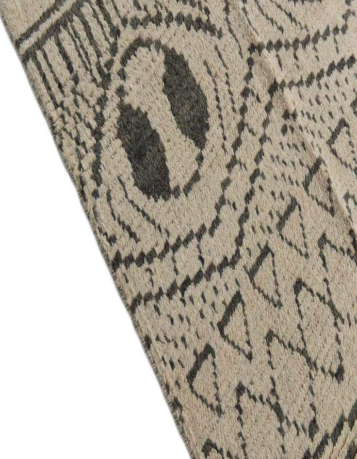 Detail image of  9' x 12' 7  Hand Knotted Moroccan Wool Rug