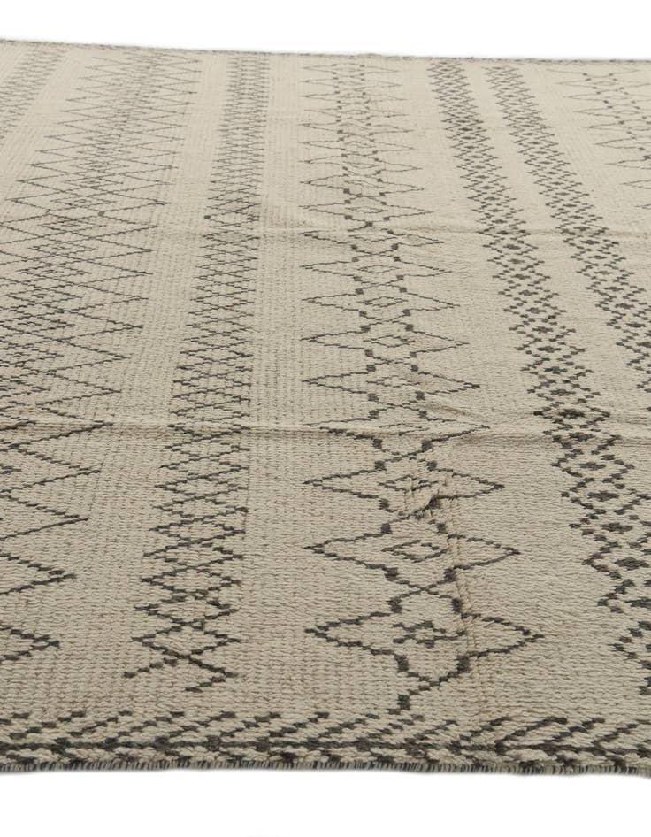 Detail image of  10' 2 x 14'  Hand Knotted Moroccan Wool Rug