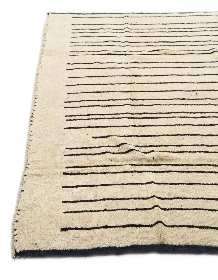 Detail image of 8' 2 x 10' Hand Knotted Moroccan Wool Rug