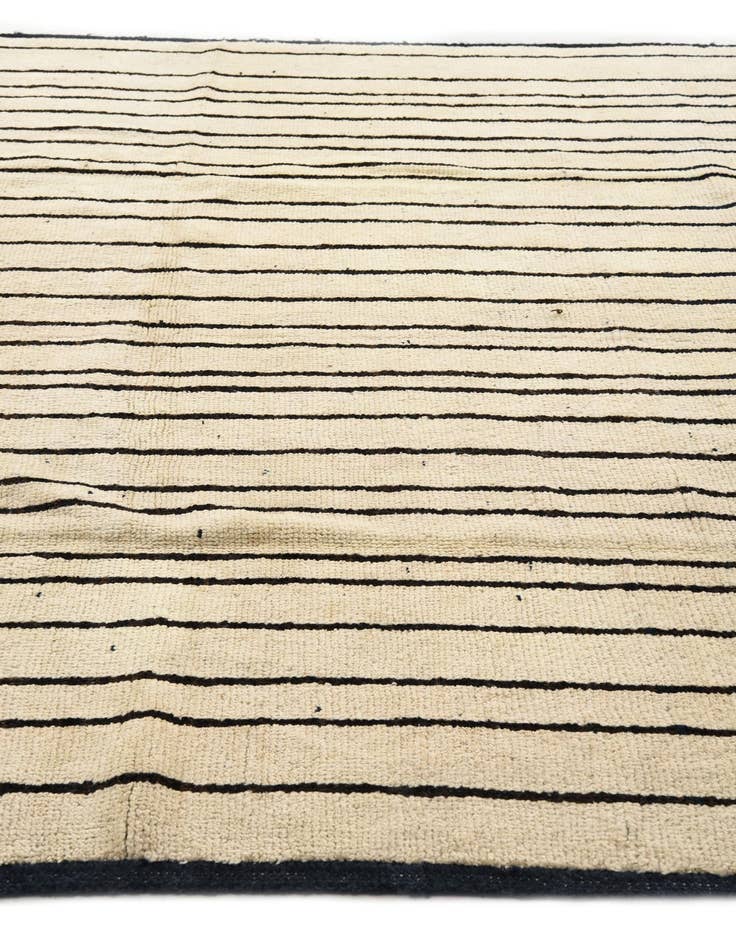 Detail image of 8' 2 x 10' Hand Knotted Moroccan Wool Rug