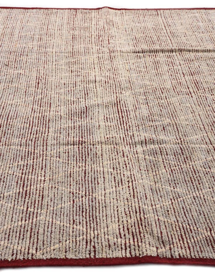 Detail image of  9' 3 x 13'  Hand Knotted Moroccan Wool Rug