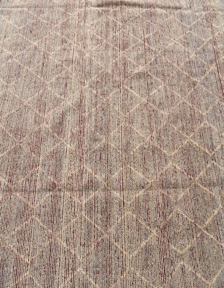 Detail image of  9' 3 x 13'  Hand Knotted Moroccan Wool Rug