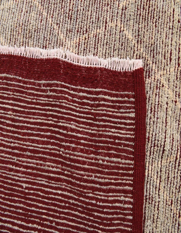 Detail image of  9' 3 x 13'  Hand Knotted Moroccan Wool Rug