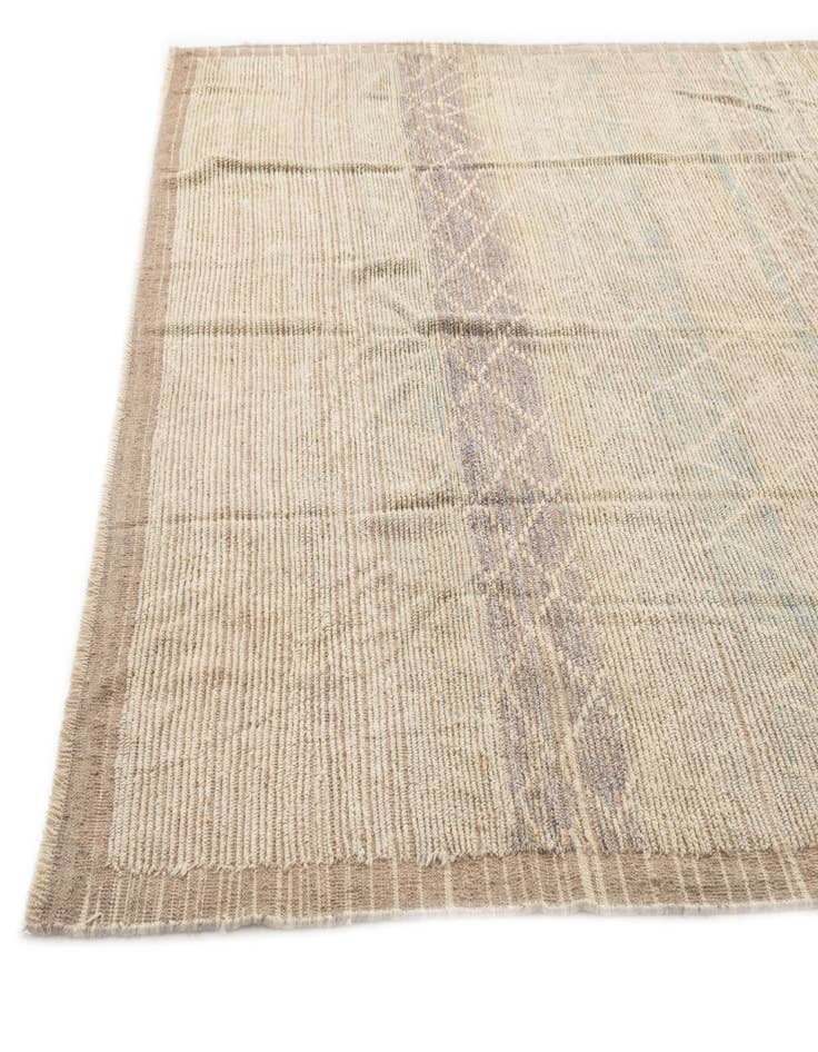 Detail image of  8' 5 x 10'  Hand Knotted Moroccan Wool Rug