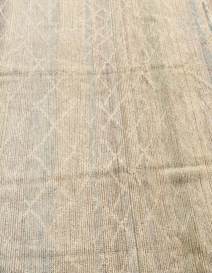 Detail image of  8' 5 x 10'  Hand Knotted Moroccan Wool Rug