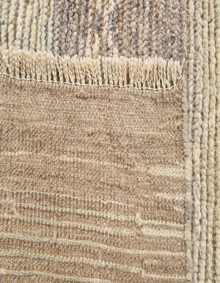 Detail image of  8' 5 x 10'  Hand Knotted Moroccan Wool Rug