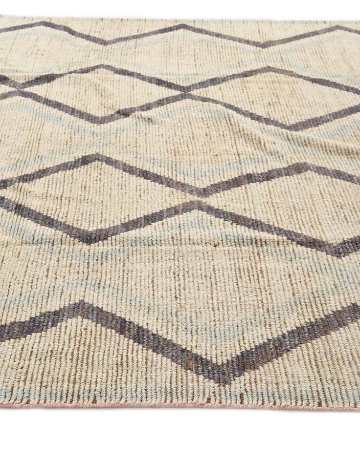 Detail image of  7' 9 x 10' 2  Hand Knotted Moroccan Wool Rug