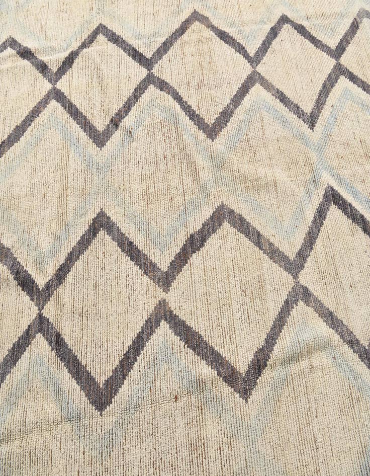 Detail image of  7' 9 x 10' 2  Hand Knotted Moroccan Wool Rug