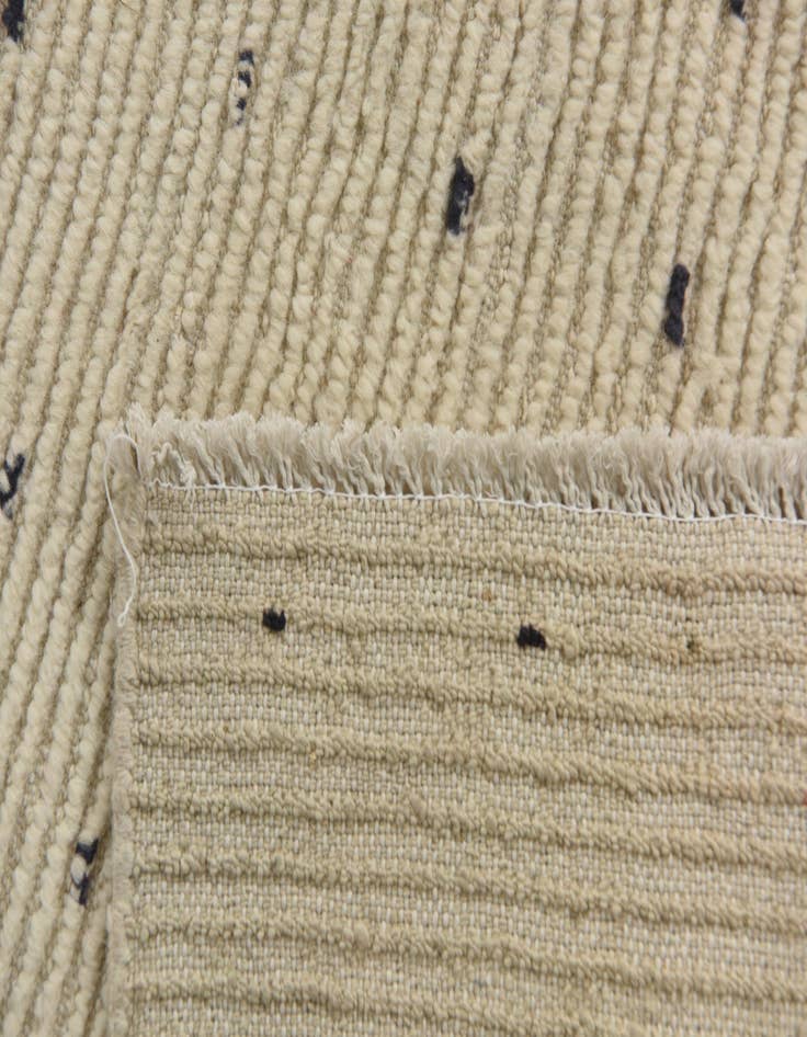 Detail image of  5' 7 x 7' 9  Hand Knotted Moroccan Wool Rug