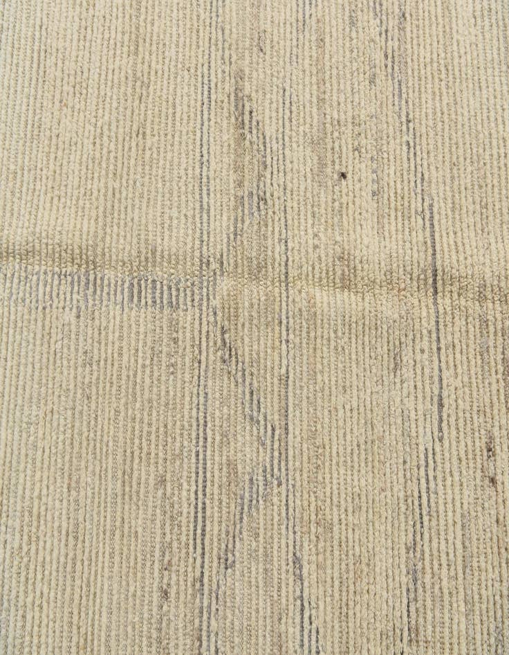 Detail image of  5' 7 x 8'  Hand Knotted Moroccan Wool Rug