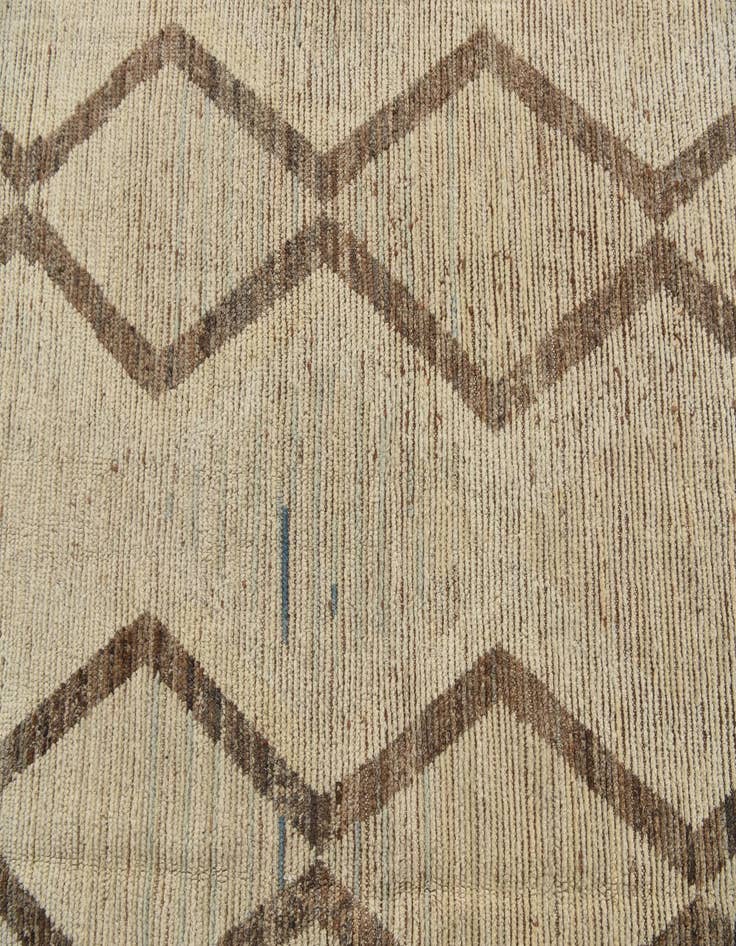 Detail image of  8' x 10' 1  Hand Knotted Moroccan Wool Rug