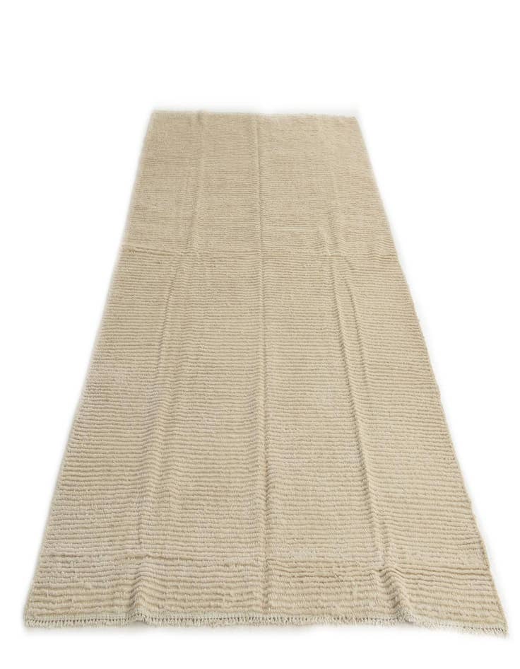 Detail image of  5' 1 x 8'  Hand Knotted Moroccan Wool Rug